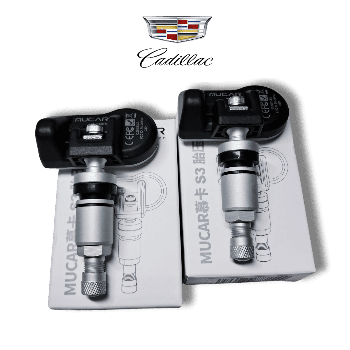 Padangų slėgio davikliai CADILLAC automobiliams