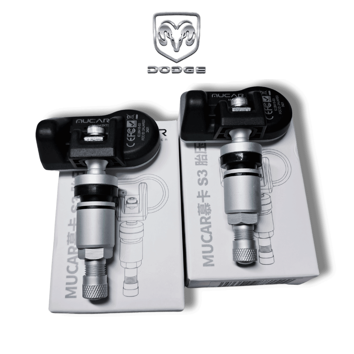 Padangų slėgio davikliai DODGE automobiliams