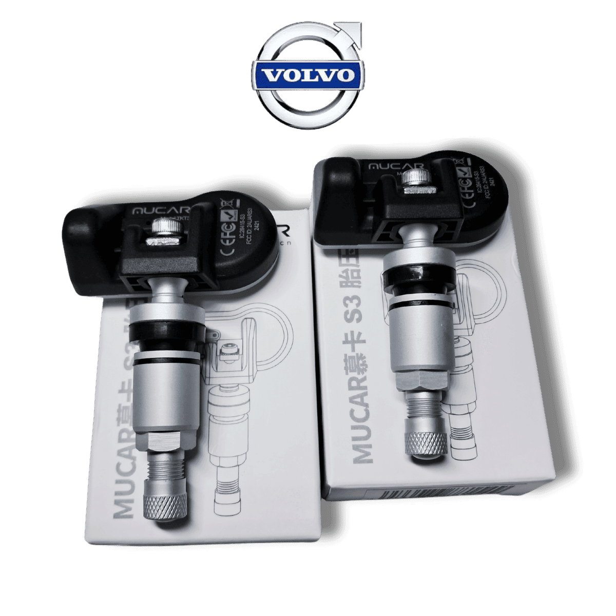 Padangų slėgio davikliai VOLVO automobiliams