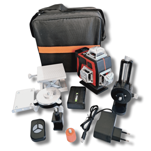 4D 16 linijų profesionalus lazerinis nivelyras