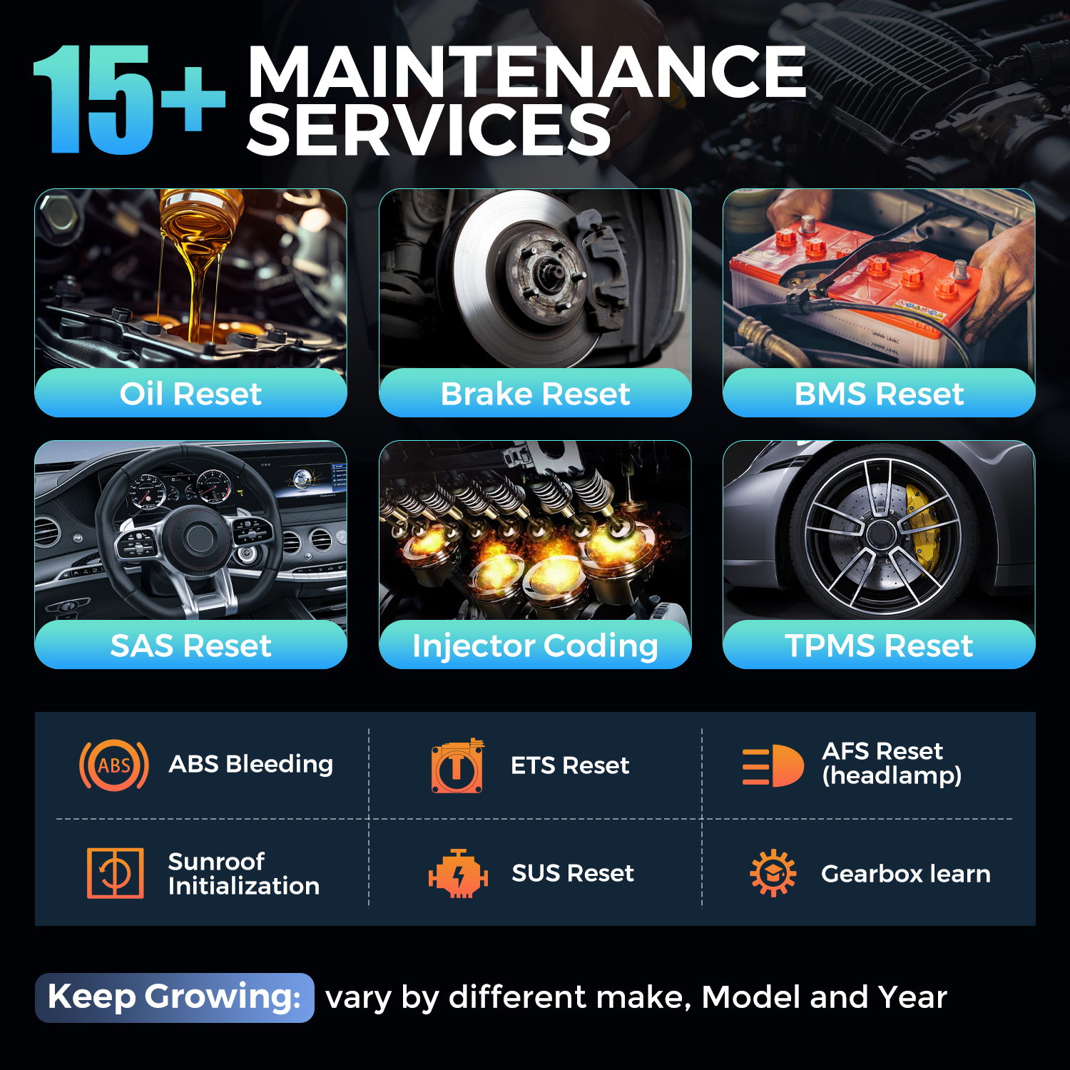 Ediag Elite universali belaidė automobilių diagnostikos įranga iOS/Android - Image 4