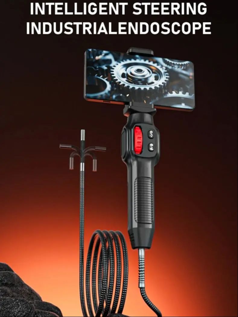 Endoskopas labai plonas vartosi 360 pasukamu galiuku