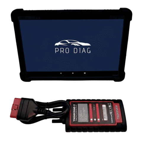 Universali automobilių diagnostikos įranga Thinkdiag 2 ProDiag V8 be planšetinio kompiuterio