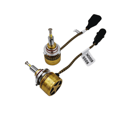 9006 HB4 LED lemputės su 360 laipsnių apšvietimu ir CANBUS sistema automobilių žibintams