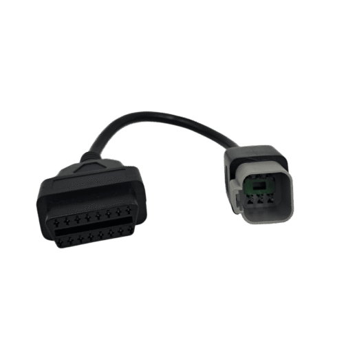 Bombardier 6 pin OBD2 adapteris skirtas BRP technikos diagnostikai prijungiant prie OBD2 jungties