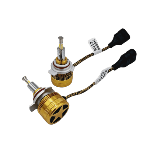 HIR2 9012 LED lemputės su 360 laipsnių apšvietimu ir CANBUS sistema automobilių žibintams