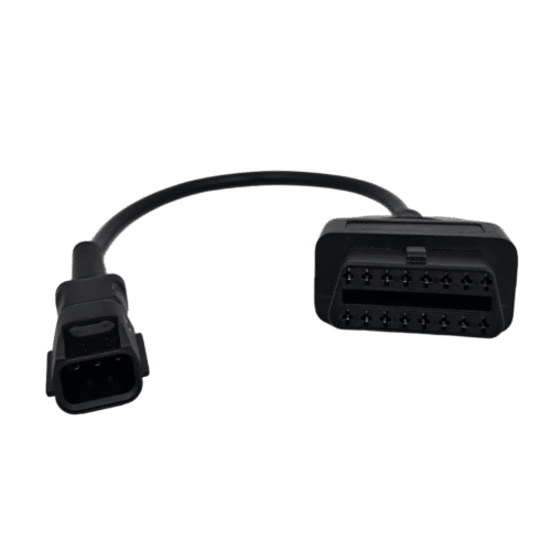 Kymco Kawasaki 3 pin OBD2 adapteris skirtas motociklo ar keturračio diagnostikai prijungiant prie OBD2 jungties