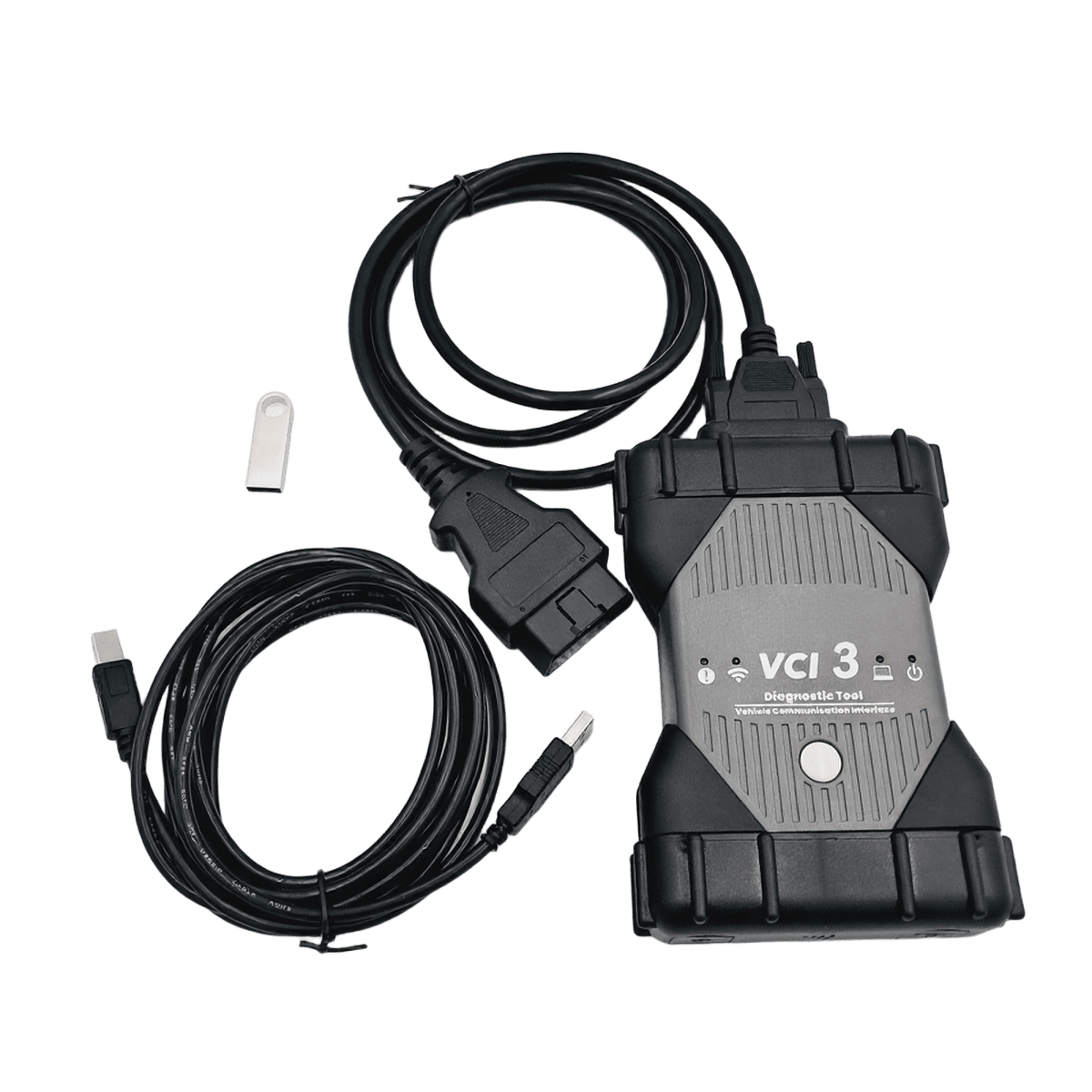 Renault CAN Clip VCI3 V240 diagnostikos įrenginys skirtas Renault ir Dacia automobilių elektronikos diagnostikai per OBD2 jungtį